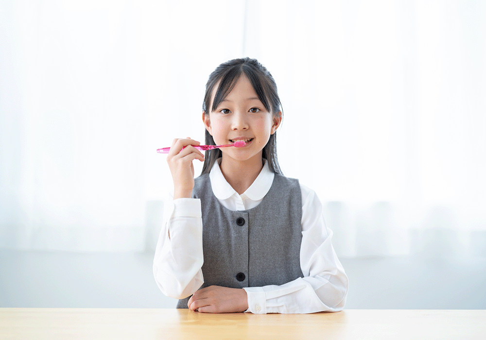 歯ブラシの正しい持ち方