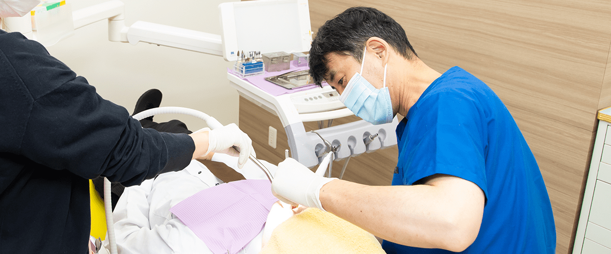 高橋先生 虫歯治療